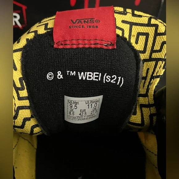 RARE Shoes Vans x House of Terror The Shining Sk8-Hi Horror Movie Sneakers NEW - Picture 13 of 16